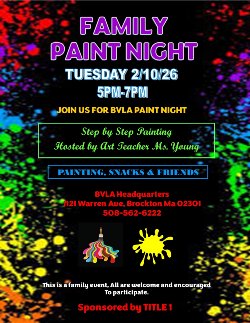 Paint Night Flyer